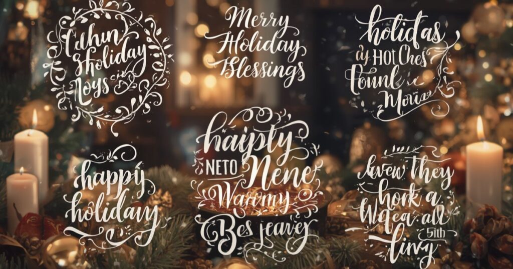 Beautiful and Short Holiday Blessings Messages for Instant Connection