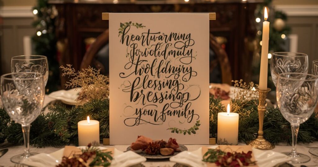 Deeply Moving Holiday Blessings for Family Unity & Comfort