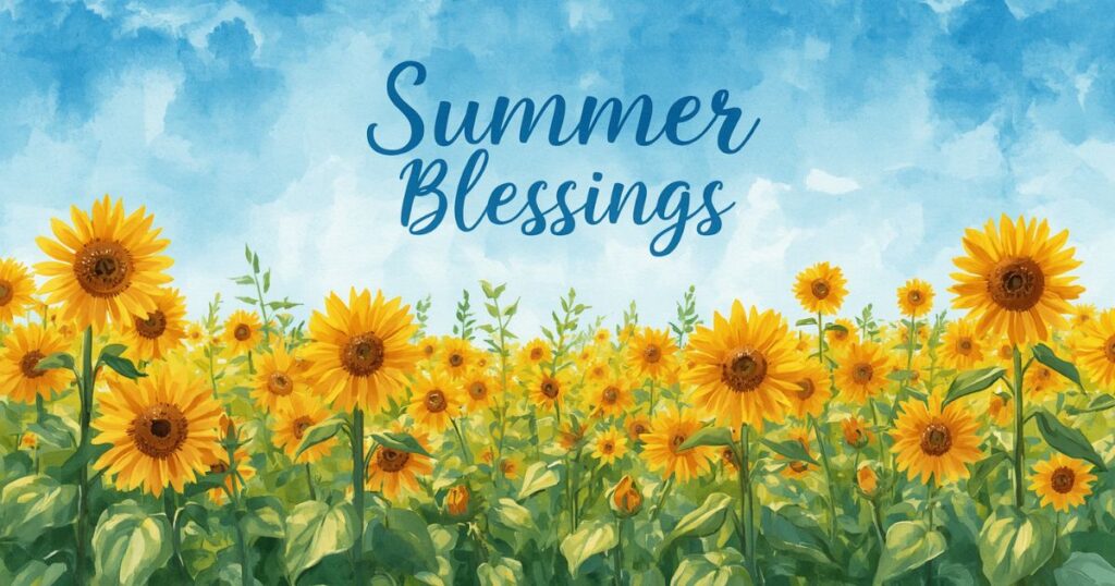 150+ Beautiful Summer Blessings for a Joyful, Peaceful Soul 2026