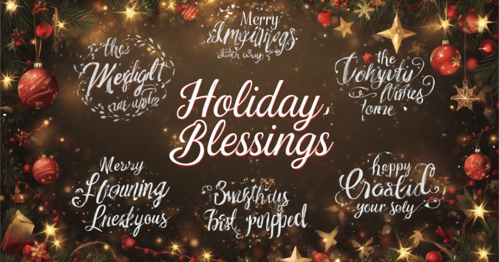 150+ Heartwarming Holiday Blessings Captions for Joyful Grace 2026
