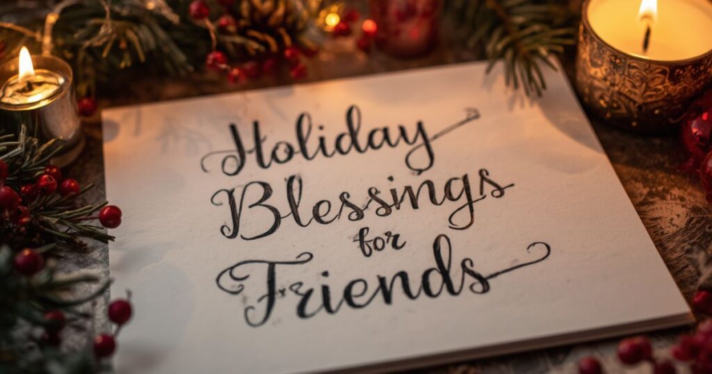 150+ Heartwarming Holiday Blessings for Friends to Copy & Share 2026