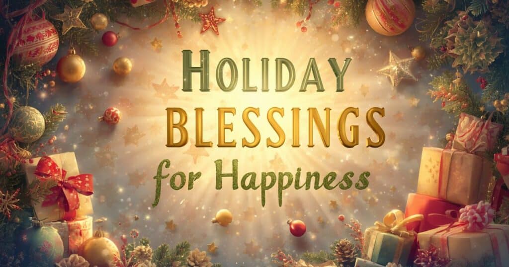 165+ Beautiful Holiday Blessings for Happiness to Fill Your Home with Joy